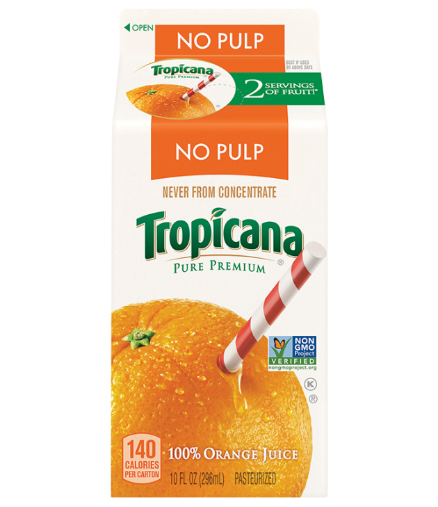Orange store juice tropicana
